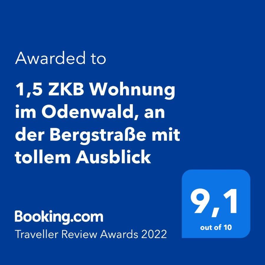1,5 Zkb Wohnung Im Odenwald, An Der Bergstrasse Mit Tollem Ausblick Rimbach  Exteriér fotografie